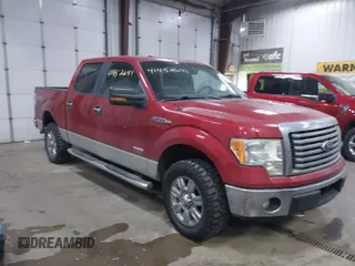 2012 Ford F-150 XL with VIN 1FTFW1ET9CKD24753, listed as a IAAI auction lot 41452641 with 124,222 mi miles. Bid and sale history available at carsss.com. Image 1.