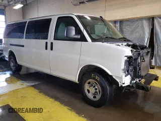 2022 Chevrolet Express Passenger LS with VIN 1GAZGNFP2N1295097, listed as a Copart auction lot 42342675 with 39,207 mi miles and Clean title. Bid and sale history available at DreamBid. Image 4.