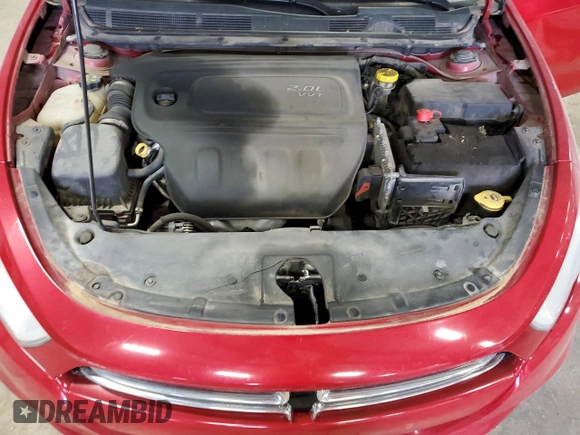 2013 Dodge Dart Limited with VIN 1C3CDFCA6DD336943, listed as a Copart auction lot 52040315 with 136,047 mi miles and Salvage Title. Bid and sale history available at carsss.com. Image 11.