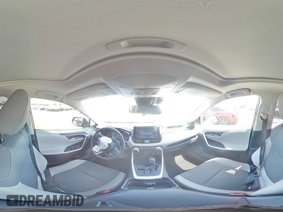 2020 Toyota RAV4 XLE with VIN 2T3W1RFV4LC044664, listed as a Copart auction lot 59163675 with 60,648 mi miles and Salvage title. Bid and sale history available at DreamBid. Image 16.
