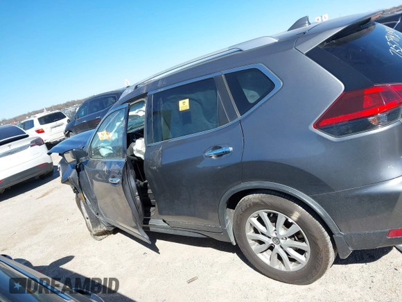 2019 Nissan Rogue SV with VIN JN8AT2MT5KW505497, listed as a IAAI auction lot 41722539 with Not Provided miles and . Bid and sale history available at DreamBid. Image 15.