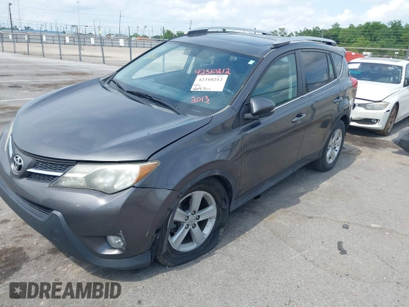 2013 Toyota RAV4 XLE with VIN 2T3WFREV0DW051372, listed as a IAAI auction lot 42310212 with 206,471 mi miles and . Bid and sale history available at DreamBid. Image 15.