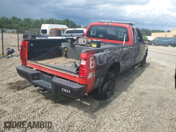 2016 Ford F-250 XLT with VIN 1FT7X2B64GEA16500, listed as a Copart auction lot 58347425 with Not provided miles and Salvage title. Bid and sale history available at DreamBid. Image 3.