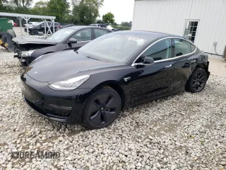 2018 Tesla Model 3 Long Range Battery with VIN 5YJ3E1EA9JF036326, listed as a Copart auction lot 56268674 with Not Provided miles and Non Repairable. Bid and sale history available at DreamBid. Image 1.