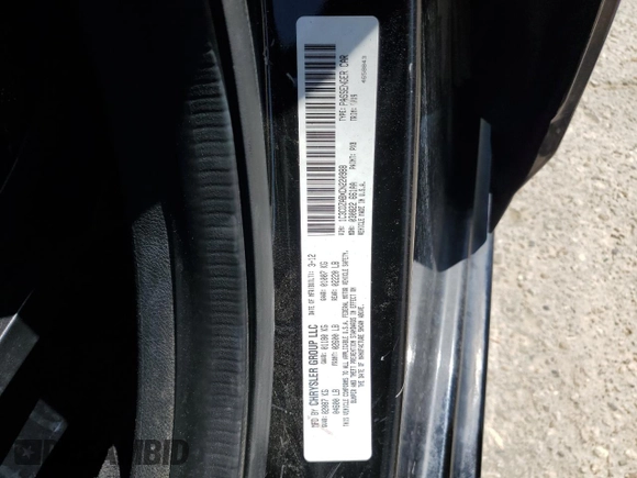 2012 Dodge Avenger SE with VIN 1C3CDZABXCN220988, listed as a Copart auction lot 53003895 with 145,503 mi miles and Salvage Title. Bid and sale history available at carsss.com. Image 12.