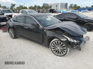 2021 Cadillac CT5 Premium Luxury with VIN 1G6DN5RK3M0146325, listed as a Copart auction lot 55677325 with 23,579 mi miles and Clean Title. Bid and sale history available at DreamBid. Image 4.