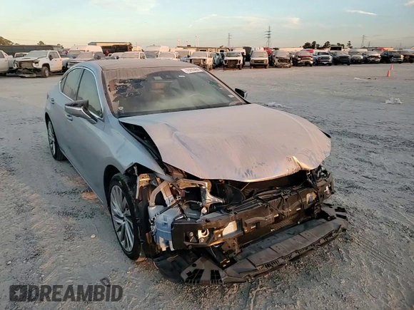 2022 Lexus ES with VIN 58AFZ1B14NU136244, listed as a Copart auction lot 76293464 with 6,279 mi miles and Salvage Title. Bid and sale history available at carsss.com. Image 10.