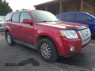 2008 Mercury Mariner Premier with VIN 4M2CU97148KJ44116, listed as a IAAI auction lot 41502759 with 152,345 mi miles. Bid and sale history available at carsss.com. Image 1.