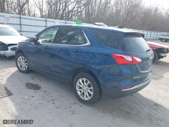 2019 Chevrolet Equinox LT with VIN 2GNAXKEV6K6267029, listed as a IAAI auction lot 41796827 with 113,704 mi miles. Bid and sale history available at carsss.com. Image 3.