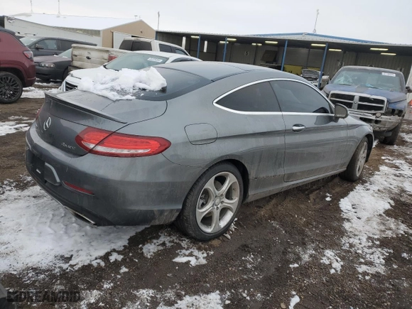 2017 Mercedes-Benz C-Class C 300 with VIN WDDWJ4KB8HF416129, listed as a Copart auction lot 87769475 with 65,099 mi miles and Salvage Title. Bid and sale history available at carsss.com. Image 3.