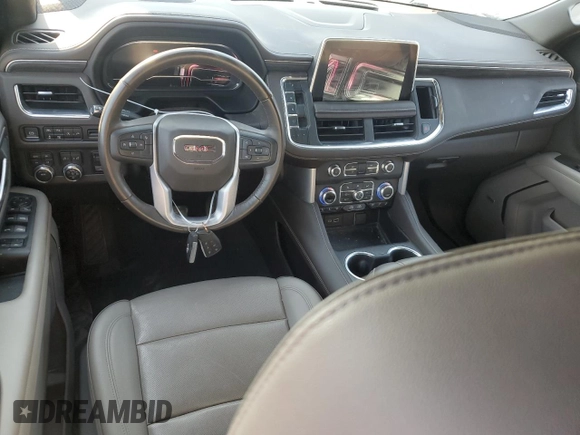 2022 GMC Yukon XL SLT z VIN 1GKS2GKD9NR172580, wystawiony jako Copart lot #62007894 z przebiegiem 37 118 mil mil oraz Szkoda całkowita • Salvage title. Historia ofert i sprzedaży dostępna na DreamBid. Obrazek 8.