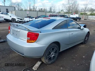 2002 Toyota Celica GT with VIN JTDDR32T120140349, listed as a IAAI auction lot 42037609 with 165,177 mi miles. Bid and sale history available at carsss.com. Image 4.