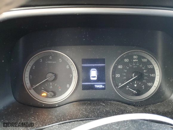 2019 Hyundai Tucson Value with VIN KM8J33A41KU043851, listed as a Copart auction lot 48885175 with 78,428 mi miles and Salvage Title. Bid and sale history available at carsss.com. Image 9.