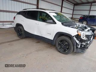 2022 GMC Terrain AT4 with VIN 3GKALYEV1NL275955, listed as a IAAI auction lot 41935844 with 36,098 mi miles and . Bid and sale history available at DreamBid. Image 1.