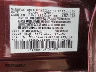2024 Nissan Sentra SV with VIN 3N1AB8CV6RY366037, listed as a Copart auction lot 64748595 with 26,056 mi miles and Clean title. Bid and sale history available at DreamBid. Image 12.