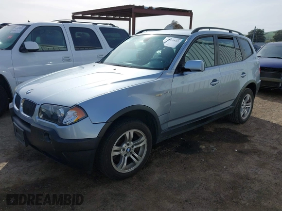 2004 BMW X3 3.0i with VIN WBXPA93414WC31951, listed as a IAAI auction lot 41818883 with 181,823 mi miles. Bid and sale history available at carsss.com. Image 17.