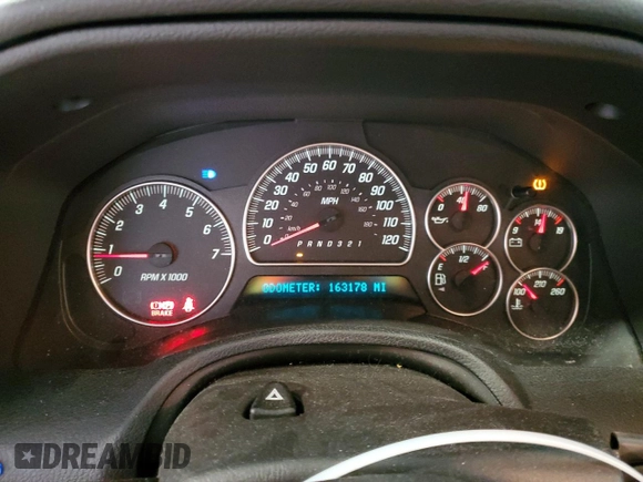 2008 GMC Envoy Denali with VIN 1GKET63M682243721, listed as a Copart auction lot 75963404 with 163,178 mi miles and Salvage Title. Bid and sale history available at DreamBid. Image 9.