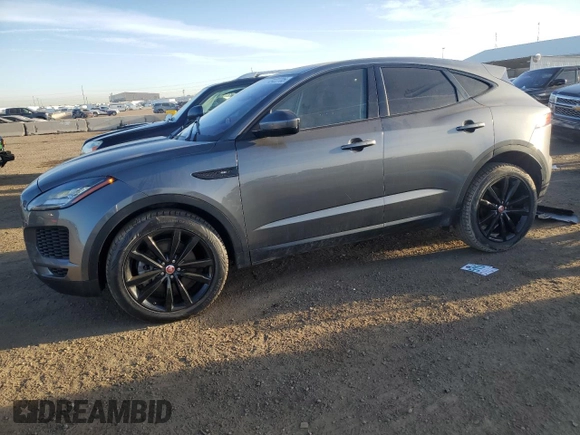 2020 Jaguar E-Pace SE z VIN SADFP2FX7L1014163, wystawiony jako Copart lot #48422705 z przebiegiem 29 731 mil mil oraz Szkody całkowita. Historia ofert i sprzedaży dostępna na DreamBid. Obrazek 1.