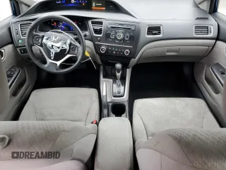 2015 Honda Civic Sedan LX with VIN 19XFB2F5XFE220989, listed as a Copart auction lot 55122805 with 116,410 mi miles and Salvage Title. Bid and sale history available at carsss.com. Image 8.