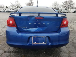 2013 Dodge Avenger SXT z VIN 1C3CDZCG6DN581807, wystawiony jako Copart lot #81929854 z przebiegiem 83 410 mil mil oraz Szkoda całkowita • Salvage title. Historia ofert i sprzedaży dostępna na DreamBid. Obrazek 6.