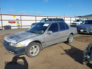 1991 Honda Accord LX with VIN JHMCB7656MC028293, listed as a IAAI auction lot 41992201 with 191,514 mi miles. Bid and sale history available at carsss.com. Image 2.