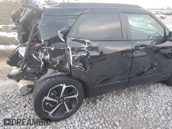 2022 Chevrolet TrailBlazer RS with VIN KL79MUSL0NB081357, listed as a Copart auction lot 43791185 with 39,148 mi miles and Non Repairable. Bid and sale history available at DreamBid. Image 10.