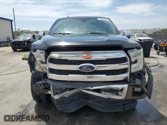 2016 Ford F-150 XL with VIN 1FTEW1CG8GFB21692, listed as a Copart auction lot 54180035 with 307,791 mi miles and Salvage title. Bid and sale history available at DreamBid. Image 5.