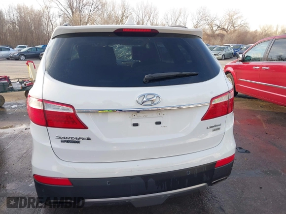 2016 Hyundai Santa Fe SE with VIN KM8SR4HF2GU133307, listed as a IAAI auction lot 41749584 with 120,391 mi miles. Bid and sale history available at carsss.com. Image 16.