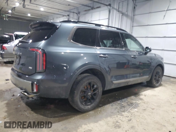 2023 Kia Telluride SX Prestige with VIN 5XYP5DGC2PG373567, listed as a Copart auction lot 88585115 with 37,633 mi miles and Salvage title. Bid and sale history available at DreamBid. Image 3.