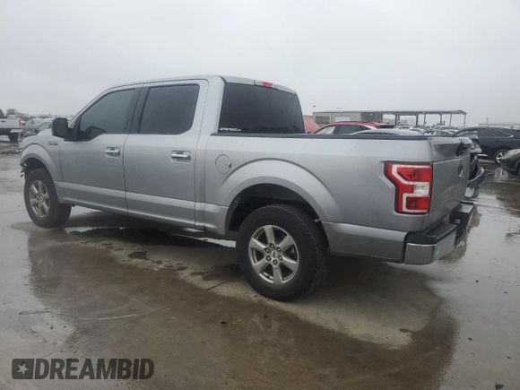 2020 Ford F-150 XL with VIN 1FTEW1C5XLKD27922, listed as a Copart auction lot 44441255 with 106,792 mi miles and Salvage Title. Bid and sale history available at carsss.com. Image 2.