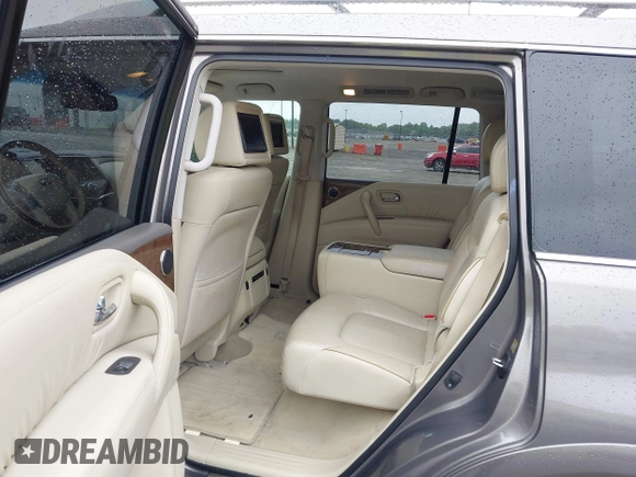 2015 Infiniti QX80 with VIN JN8AZ2NE2F9086138, listed as a IAAI auction lot 42365112 with 174,818 mi miles and . Bid and sale history available at DreamBid. Image 8.