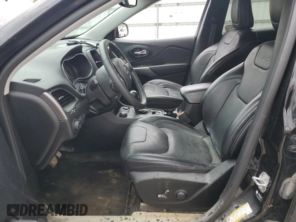 2022 Jeep Cherokee Latitude Lux with VIN 1C4PJMMX5ND500116, listed as a Copart auction lot 55146115 with Not provided miles and Salvage title. Bid and sale history available at DreamBid. Image 7.