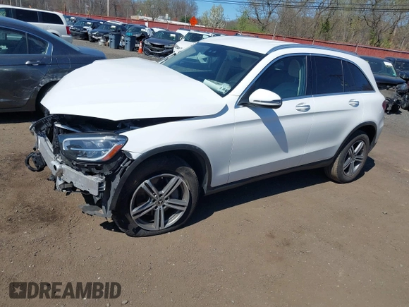 2022 Mercedes-Benz GLC 300 with VIN W1N0G8EB1NV344248, listed as a IAAI auction lot 42059529 with 28,500 mi miles and . Bid and sale history available at DreamBid. Image 18.