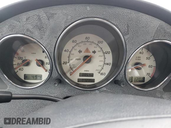 2002 Mercedes-Benz SLK 320 z VIN WDBKK65F12F250431, wystawiony jako Copart lot #86139214 z przebiegiem 72 356 mil mil oraz Czysty tytuł • Clean title. Historia ofert i sprzedaży dostępna na DreamBid. Obrazek 9.