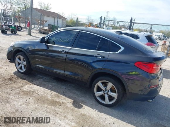 2017 BMW X4 xDrive28i with VIN 5UXXW3C36H0T79679, listed as a IAAI auction lot 42203662 with 137,863 mi miles and . Bid and sale history available at DreamBid. Image 3.