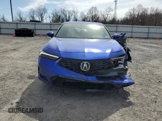 2023 Acura Integra w/A-Spec Package with VIN 19UDE4H37PA018431, listed as a Copart auction lot 49478415 with 15,168 mi miles and Salvage Title. Bid and sale history available at DreamBid. Image 5.