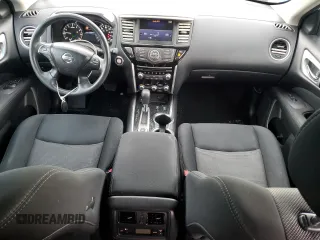 2017 Nissan Pathfinder S with VIN 5N1DR2MM8HC610475, listed as a Copart auction lot 52548495 with 66,766 mi miles and Salvage Title. Bid and sale history available at carsss.com. Image 8.