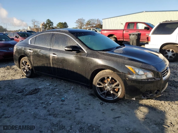 2014 Nissan Maxima 3.5 SV with VIN 1N4AA5AP5EC461829, listed as a Copart auction lot 85291084 with 106,020 mi miles and Salvage Title. Bid and sale history available at carsss.com. Image 4.