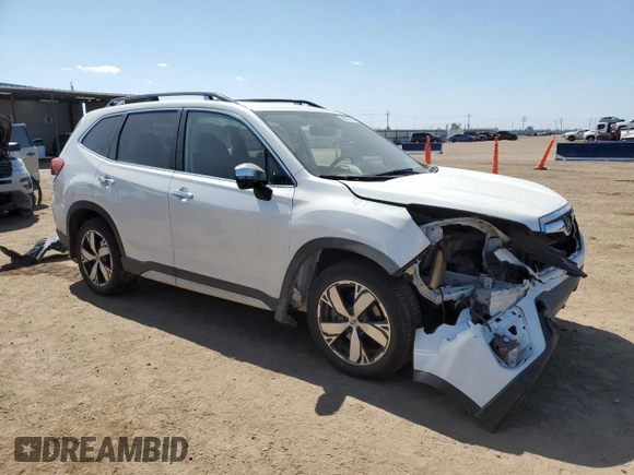 2019 Subaru Forester Touring with VIN JF2SKAWC7KH466332, listed as a Copart auction lot 58050745 with 58,017 mi miles and Salvage title. Bid and sale history available at DreamBid. Image 4.