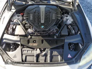 2013 BMW 6 Series 650i xDrive with VIN WBA6B4C53DD098522, listed as a Copart auction lot 86896564 with 121,198 mi miles and Salvage Title. Bid and sale history available at carsss.com. Image 12.