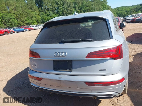 2022 Audi Q5 S line Premium Plus with VIN WA1EAAFY8N2075153, listed as a IAAI auction lot 42317317 with 67,230 mi miles and . Bid and sale history available at DreamBid. Image 16.