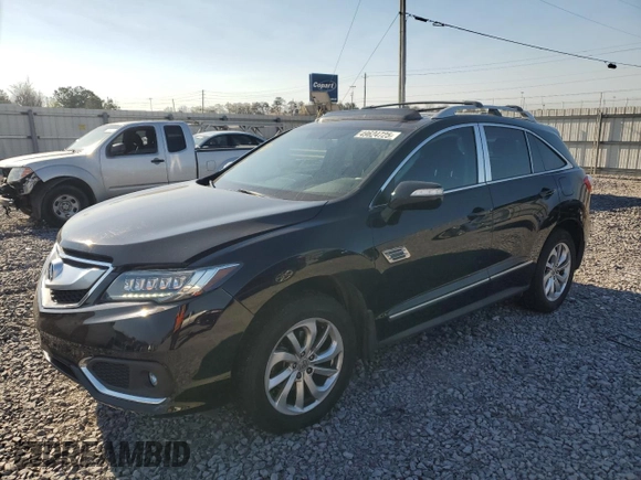 2016 Acura RDX Technology with VIN 5J8TB3H51GL016761, listed as a Copart auction lot 49624725 with 63,161 mi miles and Salvage Title. Bid and sale history available at DreamBid. Image 1.