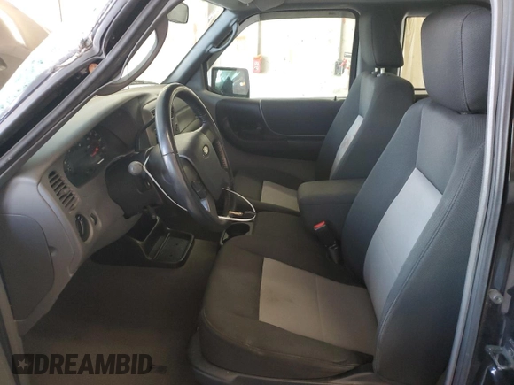 2010 Ford Ranger XL with VIN 1FTKR1EEXAPA16367, listed as a Copart auction lot 58165355 with 173,524 mi miles and Salvage title. Bid and sale history available at DreamBid. Image 7.