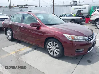 2014 Honda Accord Touring z VIN 1HGCR3F90EA029558, wystawiony jako IAAI lot #42359857 z przebiegiem 72 796 mil mil oraz . Historia ofert i sprzedaży dostępna na DreamBid. Obrazek 1.