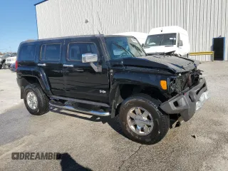 2008 Hummer H3 SUV Luxury with VIN 5GTEN43E288195918, listed as a Copart auction lot 76897894 with 166,311 mi miles and Non Repairable. Bid and sale history available at carsss.com. Image 4.