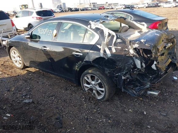 2013 Nissan Maxima 3.5 SV w/Premium Pkg with VIN 1N4AA5AP5DC822071, listed as a IAAI auction lot 42001459 with 80,174 mi miles. Bid and sale history available at carsss.com. Image 3.