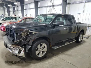 2017 Ram 1500 Big Horn with VIN 1C6RR7LG0HS527879, listed as a Copart auction lot 53876435 with 144,562 mi miles and Salvage Title. Bid and sale history available at carsss.com. Image 1.