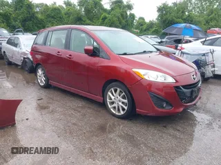 2012 Mazda 5 Grand Touring z VIN JM1CW2DL8C0142628, wystawiony jako IAAI lot #42350676 z przebiegiem 84 764 mil mil oraz . Historia ofert i sprzedaży dostępna na DreamBid. Obrazek 1.