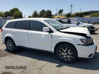 2018 Dodge Journey GT with VIN 3C4PDCEG6JT352420, listed as a Copart auction lot 59905365 with 108,565 mi miles and Salvage title. Bid and sale history available at DreamBid. Image 4.