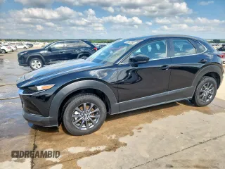2024 Mazda CX-30 S with VIN 3MVDMBAM1RM714795, listed as a Copart auction lot 58607695 with 22,578 mi miles and Salvage title. Bid and sale history available at DreamBid. Image 1.